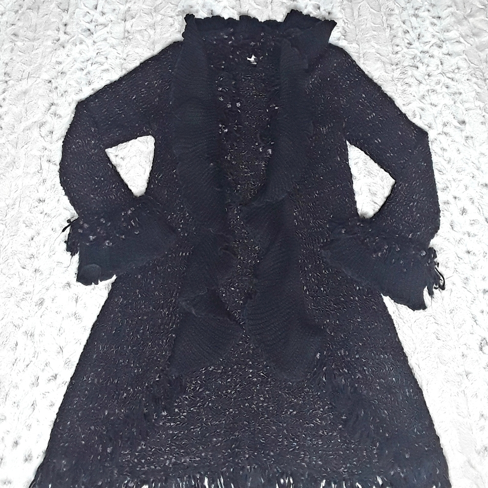 Papillon Statement Cardigan—Size Medium